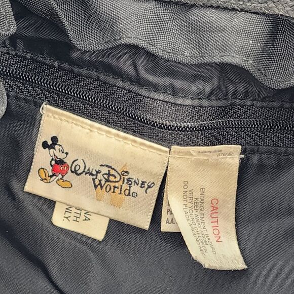Walt Disney World Parks Vintage Y2K Characters Letters Large Nylon Backpack - Picture 8 of 13
